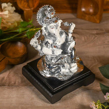Load image into Gallery viewer, Silver Ganesha Idol
