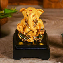 Load image into Gallery viewer, Golden Ganesha Idol
