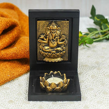 Load image into Gallery viewer, Ganesha Themed Candle Holder
