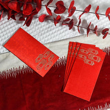 Load image into Gallery viewer, Red Shagun Envelope Set Of 4
