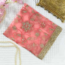 Load image into Gallery viewer, Beautiful Peach Chowki Cover
