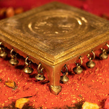 Load image into Gallery viewer, Antique Brass Pooja Chowki
