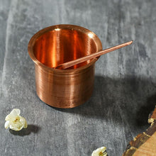 Load image into Gallery viewer, Traditional Copper Achmani for Pooja
