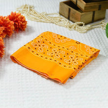 Load image into Gallery viewer, Sunshine Yellow Bandhej Pattern Cotton Dupatta
