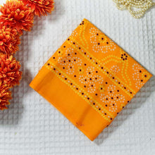 Load image into Gallery viewer, Sunshine Yellow Bandhej Pattern Cotton Dupatta
