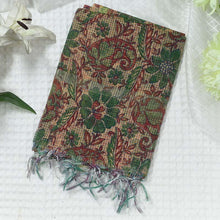Load image into Gallery viewer, Floral Paisley Work Kota Check Dupatta
