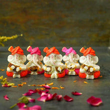 Load image into Gallery viewer, Musical Ganesha Showpiece Set of 5

