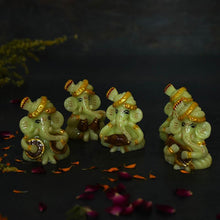 Load image into Gallery viewer, Ganesha Musical Influence Showpiece Set of 5
