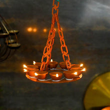 Load image into Gallery viewer, Dazzling Hanging LED Diya Light
