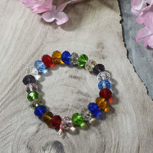 Load image into Gallery viewer, Multicolour Crystal Reiki Bracelet
