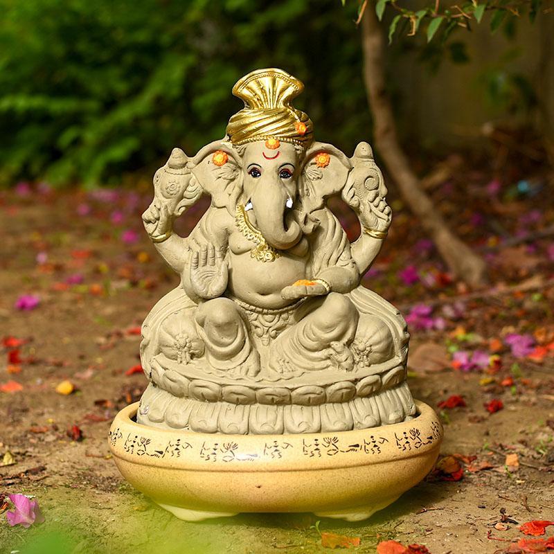 1.2 FEET Rudveda Eco-Friendly Ganpati⎮Plant-A-Ganesha