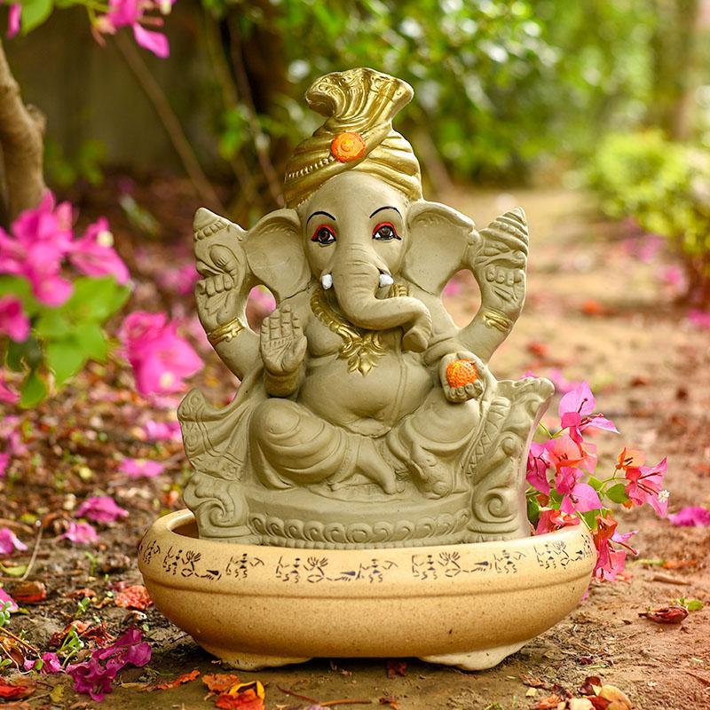 1.2 FEET Lambodaram Eco-Friendly Ganpati⎮Plant-A-Ganesha