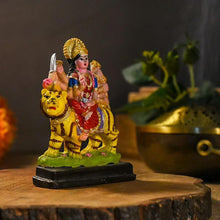 Load image into Gallery viewer, Decorative Colourful Goddess Maa Durga Idol
