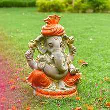 Load image into Gallery viewer, 2FEET  Pagdi Ganesha - God of Wisdom⎮Plant-A-Ganesha
