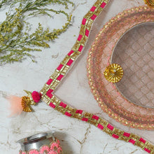 Load image into Gallery viewer, Beautiful Peach Thali Cover
