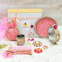 Load image into Gallery viewer, Dazzling Azalea Karwa Chauth Gift Box
