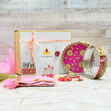 Load image into Gallery viewer, Pink Camellia Bridal Box
