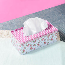 Load image into Gallery viewer, Floral Pink Napkin Holder
