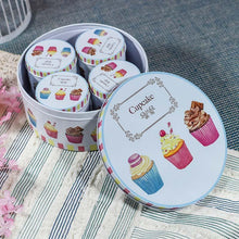 Load image into Gallery viewer, Flora Round Tin Case Set of 5
