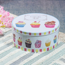 Load image into Gallery viewer, Flora Round Tin Case Set of 5
