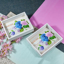 Load image into Gallery viewer, Floral Wooden Serving Tray Set Of 3
