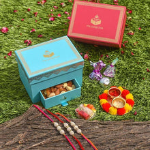 Load image into Gallery viewer, Suave Handcrafted Set of 3 Rakhi Box

