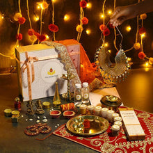 Load image into Gallery viewer, Glittering Beautiful Diwali Gift Box

