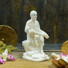 Load image into Gallery viewer, Sitting Ivory Sai Baba
