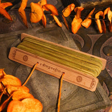 Load image into Gallery viewer, Vintage Handcrafted Palm Leaf Shrimad Bhagvad Gita Scroll
