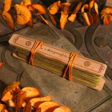Load image into Gallery viewer, Vintage Handcrafted Palm Leaf Shrimad Bhagvad Gita Scroll
