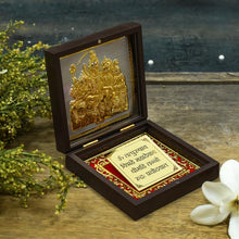 Load image into Gallery viewer, Petite Gold Foil Shiv Parvati Box

