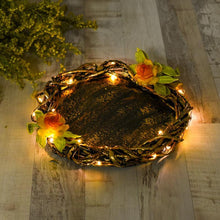 Load image into Gallery viewer, Handcrafted Delightful Floral LED Thali
