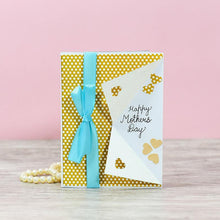 Load image into Gallery viewer, Mother's Day Turquoise Ribbon Greeting card
