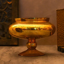 Load image into Gallery viewer, Honey Gold Foil Flower Vase
