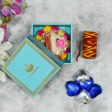 Load image into Gallery viewer, Mint Bhai Dooj / Tika Petite Box with Chocolates
