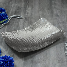 Load image into Gallery viewer, Silver Grey Rectangulater Platter
