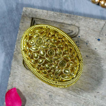 Load image into Gallery viewer, Shimmering Golden Trinket Box
