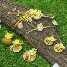 Load image into Gallery viewer, Silver Bhaiya Bhabhi Rakhi Combo

