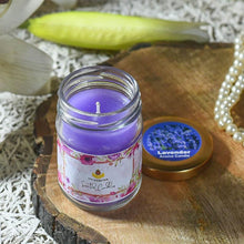 Load image into Gallery viewer, Lovely Lavender Glass Jar Scented Candle
