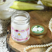 Load image into Gallery viewer, Jazzy Jasmine Glass Jar Scented Candle
