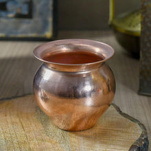 Load image into Gallery viewer, Handcrafted Copper Lota for Pooja
