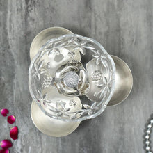Load image into Gallery viewer, Exquisite Swarovski Silver Plated  Dry Fruit Platter
