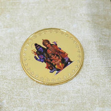 Load image into Gallery viewer, 24K Gold Foil Shiv Parivaar Coin
