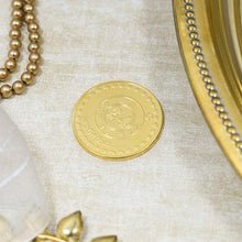 Load image into Gallery viewer, 24K Gold Foil Bal Gopal Coin
