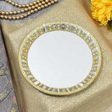Load image into Gallery viewer, Glittering - Gold Reflective Pooja Thali
