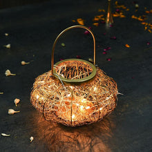 Load image into Gallery viewer, Tangled Wire Yellow Hanging Led Light
