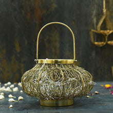 Load image into Gallery viewer, Tangled Wire Yellow Hanging Led Light
