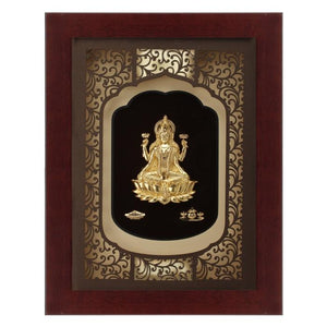 24K Gold Foil Large Laxmi Elite Frame