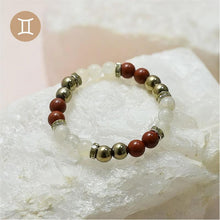 Load image into Gallery viewer, Gemini Zodiac Crystal Bracelet
