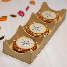Load image into Gallery viewer, Diya Shaped Candles
